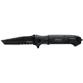 Walther design BLACK TAC TANTO TAITTOVEITSI, SIS. KOTEL. musta