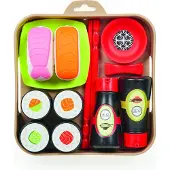 Ecoiffier Play Food Sushi Play Set 14 pieces.