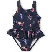 Filibabba Eva – Badedragt 1-2 År – Rainbow Reef - Blue - 80-92
