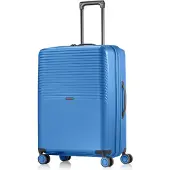 Pack Easy Jet 4-pyöräinen vetolaukku 64 cm Laajennettava Sininen
