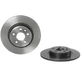 Brembo Jarrulevy 08C20811 takana, täysi, 1 Kappale
