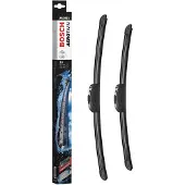 Bosch Aerotwin Retrofit A566S Tuulilasinpyyhkimet, Pyyhkijänsulat, Fla - Honda - Ford - Suzuki - Subaru - Citroen - Daihatsu - Hyundai