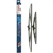 Bosch Twin 553 Tuulilasinpyyhkimet, Pyyhkijänsulat, 2 kpl - Toyota - Hyundai - Mitsubishi - Suzuki - Chevrolet - Nissan - Daihatsu