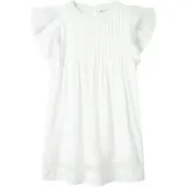Name it Nkffaride Ss Dress Noos - White - 140