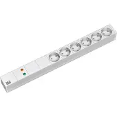 Bachmann Surge power strip 6 sockets 2 m white (333.402)