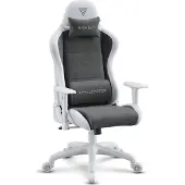 Sense7 Spellcaster FUKU PU armchair white and grey