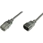 Digitus POWER CORD EXTENSION CABLE, C14 - C13 (AK-440201-018-S)