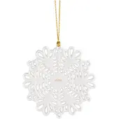 Villeroy & Boch Christmas Classics joulukoriste lumihiutale Valkoinen