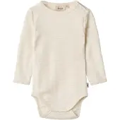 Wheat Wool Body L/S Lucca - White - 92