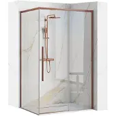 REA Suihkukaappi Solar 90X120 Brush Copper
