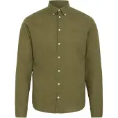 Casual Friday Cfanton Bd Ls Linen Mix - Khaki green - S