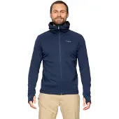 Bergans Men's Rabot Merino Tech Midlayer Hoodie Välikerrospuserot Navy Blue L