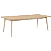 FDB Møbler C65 Åstrup ruokapöytä 100x220 cm Oak nature lacquered-oak veneer