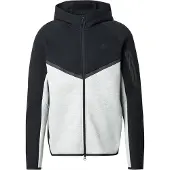 Nike Huppari Tech Fleece Fz Tuulitakki - Musta/harmaa, koko Medium