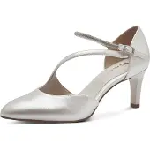 Tamaris Women Court Sho - Silver - 42
