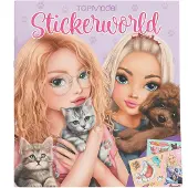 TOPModel Kitty and Doggy Stickerworld tarrakirja