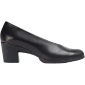 Wonders for woman. G-4723_2525_5792 Grace leather shoes black (40), 5 to 8 cm, None, Casual, Party, Classic