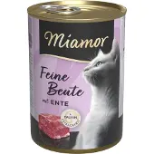 Miamor 12x400g Feine Beute ankka kissan märkäruoka