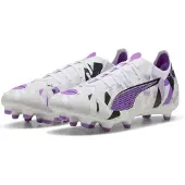 Puma Ultra 5 Match Fg/ag Forever - Valkoinen/puhdas Magenta/harmaa/musta Limited Edition, koko 44