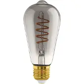 Eglo CONNECT-Z LED ST64 Spiral 4W 2000K E27 smoky