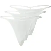 ICANIWILL Invisible Tanga Thong White