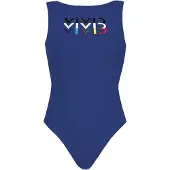 Vivid Uimapuku tummansininen / musta / valkoinen