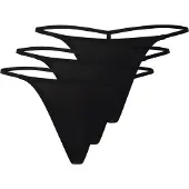 ICANIWILL Invisible Tanga Thong Black