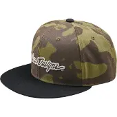 Troy Lee Designs Flat Bill Signature Snapback-lippis