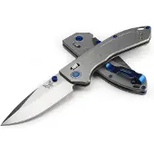 Benchmade Mini Narrows 743 CPM-20CV, Gray Titanium, pocket knife