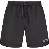 Hugo Boss for man. 50514429 Starfish black swimsuit (M), Beachwear, Recycled Polister, Sustainable