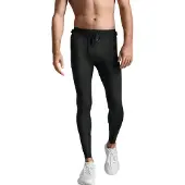 2XU Men's Aero Mesh Compression Tights Black/silver Reflective Urheiluhousut L