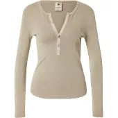 G-Star Deep V-Neck Slim Top - Green - Women