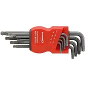 Format Torx-avainsarja T9–T40 pallopäällä, 8 osaa