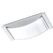 Eglo LED-katto-/seinävalaisin ulos Eglo Wasao 1 kromi valkoinen 94881