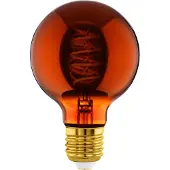 Eglo LED-lamppu G80 Globe 4W/622 30 lumen copper dimmable E27