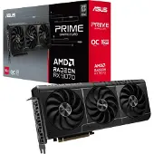 Asus prime radeon rx 9070 oc edition 16gb gddr6 graphics card pcie 5.0 hdmi 2.1 displayport 2.1a