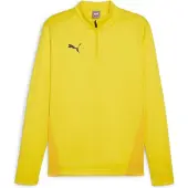 Puma Harjoituspaita Teamgoal 1/4 Vetoketju - Nopeampi Keltainen/musta, koko X-Small