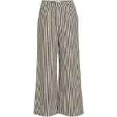 Object Objlisa Wide Pant Aop Noos - Cream - 36