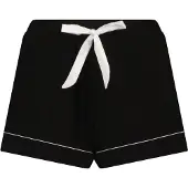 Hunkemoller Pyjamahousut 'Essential' musta / valkoinen