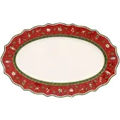 Villeroy & Boch - Toy's Delight Tarjoiluastia 38x23,5 cm Punainen/Valkoinen