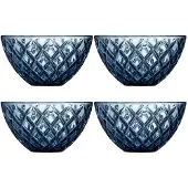 Lyngby Glas - Sorrento Kulho 12 cm 4 kpl Sininen