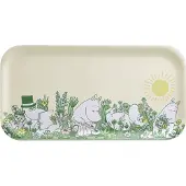 Muurla Moomin tarjotin 22x43 cm Puutarhassa