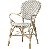 Sika-Design Isabell käsinojatuoli Ivory/Grey