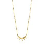 Ania Haie Collier - - N018-03G - 14 karaatin keltakulta - Renka pendantti - Kultainen