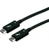 Roline - Thunderbolt cable - USB-C to USB-C - 1 m