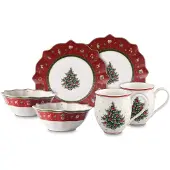 Villeroy & Boch Toy's Delight Aamiaissetti punainen 6 osaa