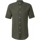 Only & Sons Onscaiden Life Ss Solid Linen Blend Noos - Khaki green - S
