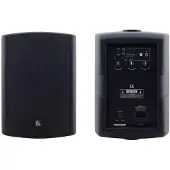 Kramer tavor-6-o(pair)/black 6.5" on-wall 2-way powered speakers