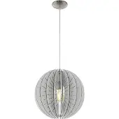 Eglo 32821 - Kattokruunu FABESSA 1xE27/60W/230 valkoinen