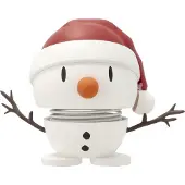 Hoptimist - Soft Santa Snowman Hahmo S Valkoinen